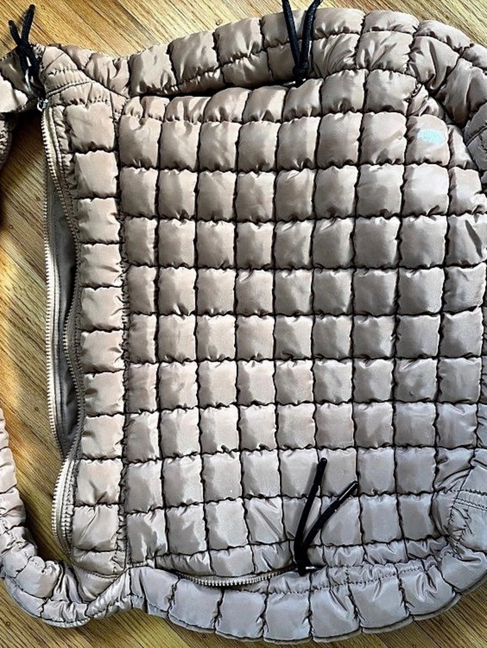 Free people Quilted Shoulder Bag in Beige